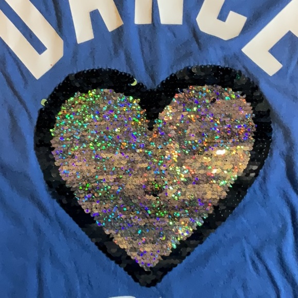 Dance Flip Sequin Long Sleeve T-Shirt - Picture 4 of 8